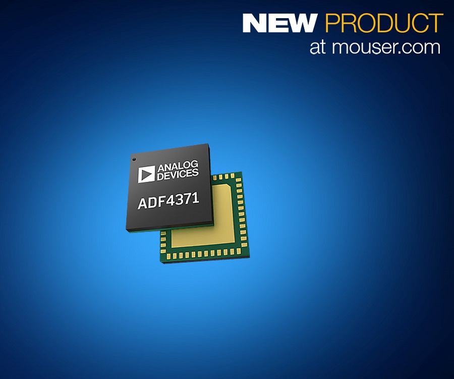 Analog Devices ADF437x Synthesizers, Now at Mouser